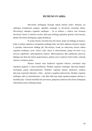 MIKROORGANIZMŲ VEIKLA DIRVOŽEMYJE. Paveikslėlis 10