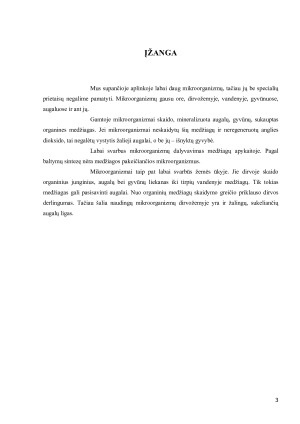 MIKROORGANIZMŲ VEIKLA DIRVOŽEMYJE. Paveikslėlis 3