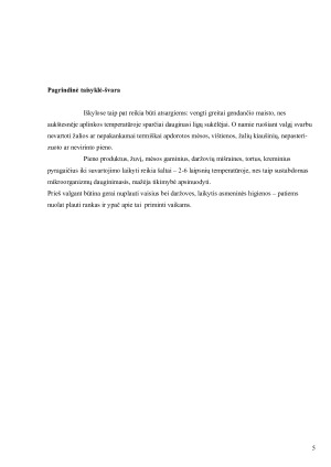 Apsinuodijimo maistu sukėlėjai ir apsaugos priemonės nuo jų. Paveikslėlis 5