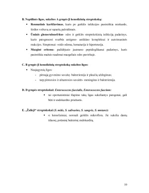 Gramteigiamos bakterijos- pūlinių uždegimų sukelėjai (STREPTOKOKAI). Paveikslėlis 10