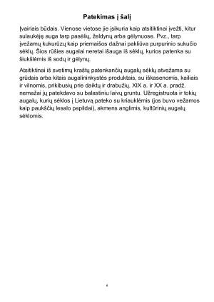 Invaziniai augalai. Paveikslėlis 6