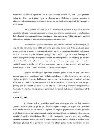 Genetinė modifikacija esmė, nauda, trūkumai ir pavojai. Paveikslėlis 4