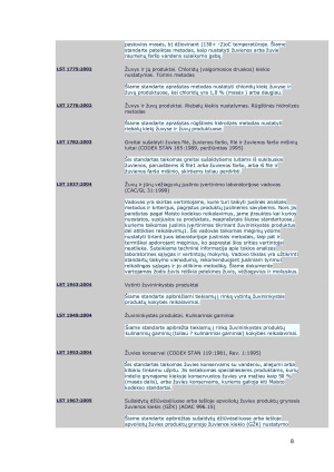 Dažniausiai maistui parduodamos gyvos žuvys. Paveikslėlis 8