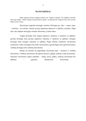 Ekosistemų tyrimas. Paveikslėlis 4