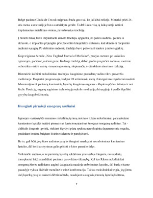 Naujos technologijos organų transplantacijoje. Paveikslėlis 7