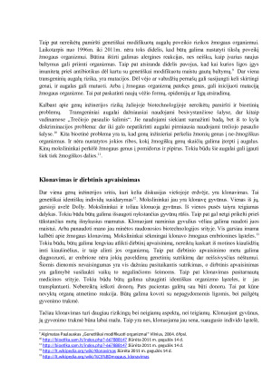 Genų inžinerija - galimybės ir rizikos. Paveikslėlis 4