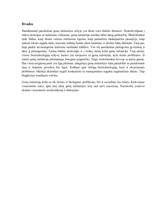 Genų inžinerija - galimybės ir rizikos. Paveikslėlis 6