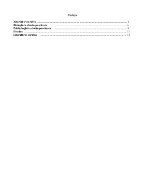 Abortai – psichologiniai ir biologiniai. Paveikslėlis 2