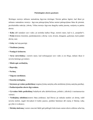Abortai – psichologiniai ir biologiniai. Paveikslėlis 8