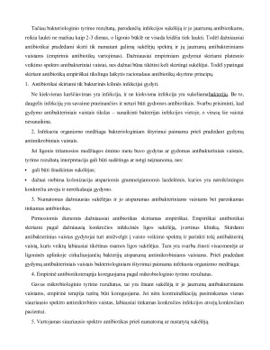 Antibiotikai. Jų vartojimo principas. Paveikslėlis 2