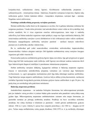 Antibiotikai. Jų vartojimo principas. Paveikslėlis 6