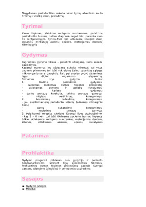 Dantų ligos. Paveikslėlis 5