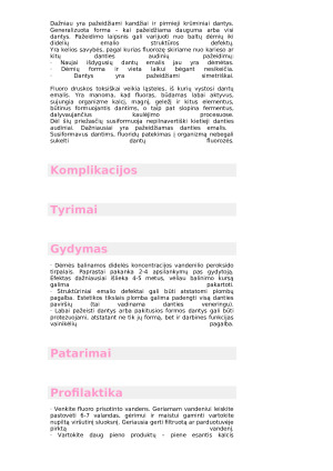 Dantų ligos. Paveikslėlis 8