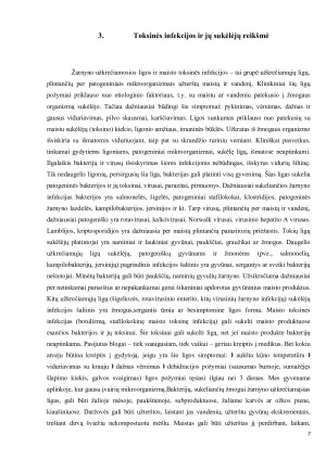 Bakterijų kvėpavimo procesas ir jo ryšys su toksinėmis infekcijomis. Paveikslėlis 7