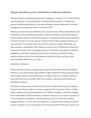 Kokie genetiniai pokyčiai mus pavertė žmonėmis. Paveikslėlis 9
