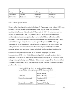 RNR ir oligonukleotidų taikymas genų terapijoje. Paveikslėlis 10