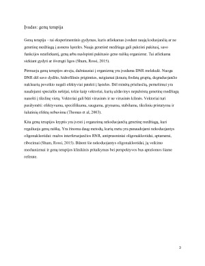 RNR ir oligonukleotidų taikymas genų terapijoje. Paveikslėlis 3