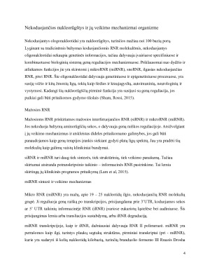 RNR ir oligonukleotidų taikymas genų terapijoje. Paveikslėlis 4