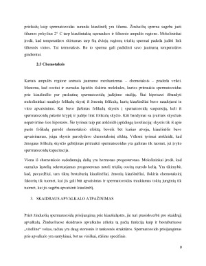 Vidinis žinduolių apvaisinimas. Paveikslėlis 8