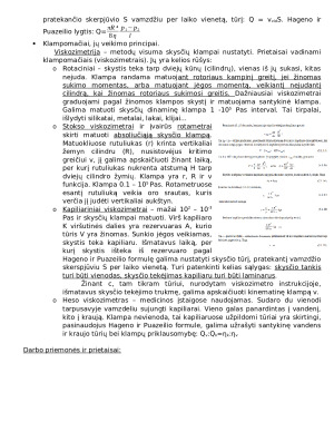 Skysčių klampos tyrimas kapiliariniu klampomačiu. Paveikslėlis 3