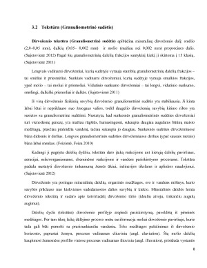DIRVOŽEMIO FIZIKINĖS SAVYBĖS. Paveikslėlis 8