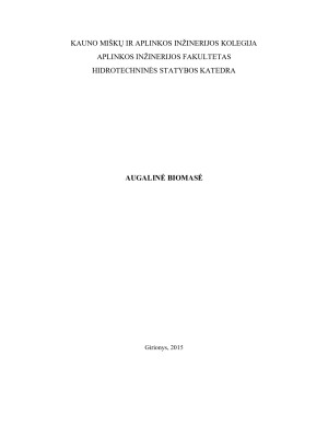 AUGALINĖ BIOMASĖ. Paveikslėlis 1