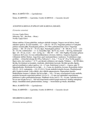 BEŽANDŽIAI IR PAGRINDINĖS LIETUVOS ŽUVYS. Paveikslėlis 6