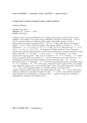 BEŽANDŽIAI IR PAGRINDINĖS LIETUVOS ŽUVYS. Paveikslėlis 9