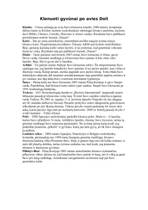 GYVŪNŲ KLONAVIMAS. GENŲ PERKĖLIMAS Į AUGALŲ, GYVŪNŲ LĄSTELES. Paveikslėlis 10