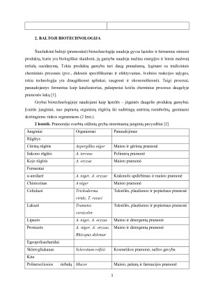 MIKROSKOPINIAI GRYBAI BIOTECHNOLOGIJOJE. Paveikslėlis 5