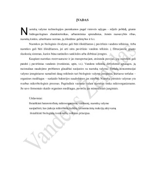AEROBINIAI IR ANAEROBINIAI PROCESAI BESIVYSTANTYS NUOTEKOSE. Paveikslėlis 3