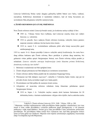 1922 m. ŽEMĖS REFORMA LIETUVOJE. Paveikslėlis 8