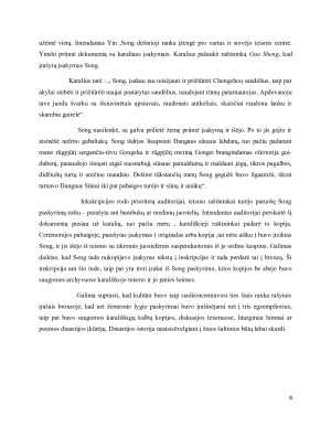 ANKSTYVIEJI RAŠTO PAVYZDŽIAI SHANG IR ZHOU DINASTIJOJE KAULE IR BRONZOJE. Paveikslėlis 8