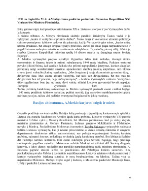 ANTANO MERKIO GYVENIMAS IR PASIEKIMAI. Paveikslėlis 6