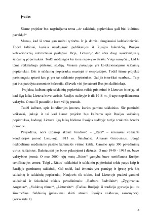 AR SALDAINIŲ POPIERIUKAS GALI BŪTI KULTŪROS PAVELDU. Paveikslėlis 2