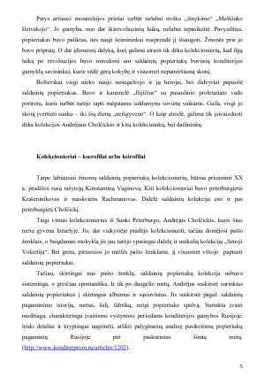 AR SALDAINIŲ POPIERIUKAS GALI BŪTI KULTŪROS PAVELDU. Paveikslėlis 4