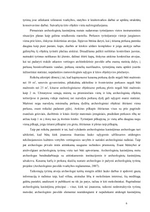 ARCHEOLOGINIŲ KASINĖJIMŲ METODIKA. Paveikslėlis 6