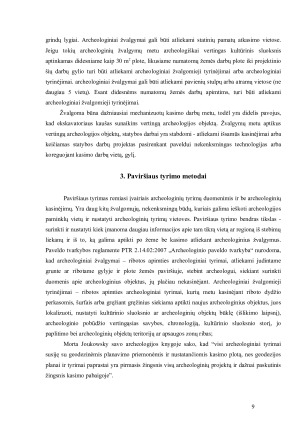 ARCHEOLOGINIŲ KASINĖJIMŲ METODIKA. Paveikslėlis 9