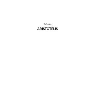 ARISTOTELIS. Paveikslėlis 1