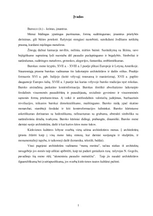 Barokas - jo bruožai, raiška teatre ir įtaka Lietuvos menui. Paveikslėlis 2