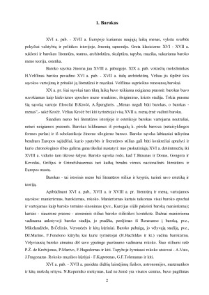 Barokas - jo bruožai, raiška teatre ir įtaka Lietuvos menui. Paveikslėlis 3