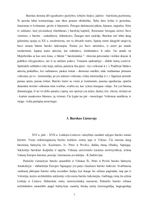 Barokas - jo bruožai, raiška teatre ir įtaka Lietuvos menui. Paveikslėlis 8