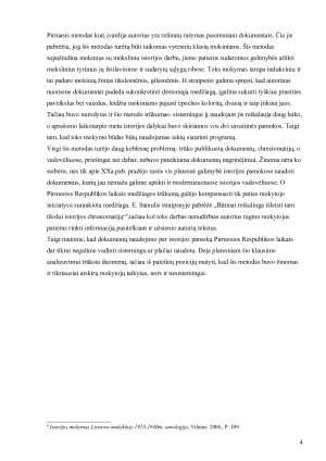 DOKUMENTŲ PANAUDOJIMAS MOKANT ISTORIJOS LIETUVOJE 1918-1940M. IR  XXIa. Pr.. Paveikslėlis 4