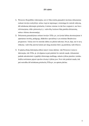 DOKUMENTŲ PANAUDOJIMAS MOKANT ISTORIJOS LIETUVOJE 1918-1940M. IR  XXIa. Pr.. Paveikslėlis 8