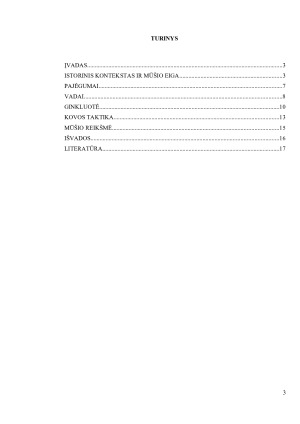 DURBĖS MŪŠIS. Paveikslėlis 3