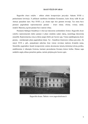 Dvaro turinio raida nuo XVI a. pr. iki XVIII a. pab.. Paveikslėlis 7