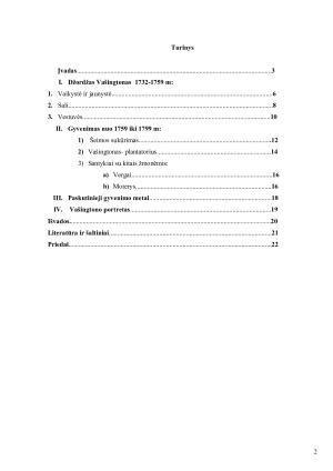 Dž. Vašingtonas- žmogus. Paveikslėlis 2