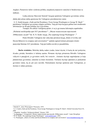 Dž. Vašingtonas- žmogus. Paveikslėlis 5