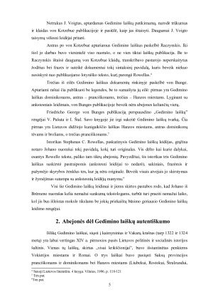 GEDIMINO LAIŠKAI. Paveikslėlis 5