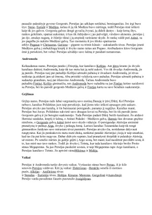 Graikų mitologijos herojus Persėjas - kilmė, žygdarbiai ir simbolinė reikšmė. Paveikslėlis 2